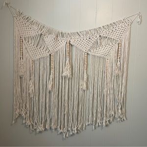 Beautiful Boho Macramé wall covering/ Doorway curtain